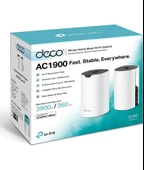 TP-Link Deco S7(2-pack), AC1900 Mbps, 360 m²'ye kadar Kapsama Alanı, Mobil Uygulama ile - 4