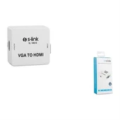 S-LINK SL-VHC10 VGA TO HDMI MİNİ Çevirici Adaptör - 1