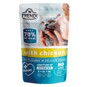 Frendi Tavuklu Kedi Yaş Mama 100 Gr - 1