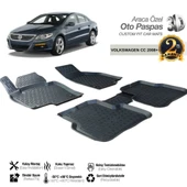 3D PASPAS SİYAH VOLKSWAGEN CC 2008+ - 1
