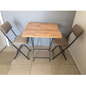 Mutfak Kare Masa Sandalye Takımı Sadeceonda -70 cm - 1
