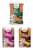 Yayla Bakliyat Mercimek Paketi(Yerli Kırmızı Mercimek 2 kg,Yeşil Mercimek 1 kg,Sarı Mercimek 1 kg) - 1