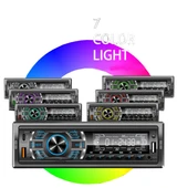 MPIA CA-03 USB&AUX&TF&Bluetooth 4x60W PD 23W Şarj Kumandalı Rgb Led Oto Teyp - 8