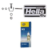 Hella Comet 450 Uzun Hüzme 12V H3 Halojen Far 1NB005860-221 - 5