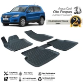 3D PASPAS SİYAH VOLKSWAGEN TIGUAN 2008+ - 1