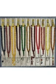 7 ADET SIKMA - ÇUBUK KEHRİBAR TESBİH KARIŞIK RENK/MODEL T-449-5 - 1