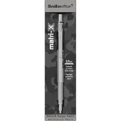 Scrikss MatriX 0.5mm Mekanik Kurşun Kalem Açık Gri - Şeffaf Kutu - 1