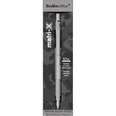 Scrikss MatriX 0.7mm Mekanik Kurşun Kalem Açık Gri - Şeffaf Kutu thumbnail 1