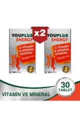 YOUPLUS Multi Ener-g Multivitamin 2 X 30 Tablet thumbnail 1