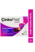 ÇİNKOPAST Çinkopast Nane Zencefil Kara Mürver Pastil 12 li ( TEKLİDİR ) - 1
