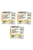 YOUPLUS 3'lü Paket Vitamin C Çinko Propolis 20 - 1
