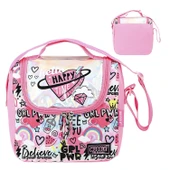 Muggle 3 Bölmeli Happy Time Okul Çantası + Termoslu Beslenme Çantası + Kalemlik - 6