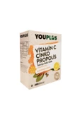 YOUPLUS Vitamin C Çinko Ve Propolis 20 Efervesan Tablet thumbnail 2