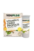 YOUPLUS Marka: Vitamin C Çinko Propolis 20 Efervesan Tablet Kategori: Mineral thumbnail 1