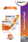ÇİNKOPAST Ihlamur & Bal Iyonize Çinko Asetat Pastil 2'li Set 24 Adet thumbnail 1