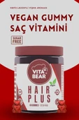 VİTA BEAR Hair Plus Vegan 60 Gummies - 3