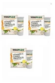 YOUPLUS You Plus Vitamin C Çinko Propolis 20 Efervesan Tablet 3'lü Paket - 1