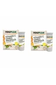 YOUPLUS Vitamin C Çinko Propolis Efervesan Tablet Takviye Edici Gıda 2 Adet - 1