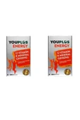 YOUPLUS Energy 12 Vitamin 8 Mineral Ginseng 30 Tablet - 2 Adet - 1