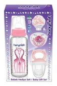 HANYMİSH Pembe Bebek Hediye Seti 4'lü - 1