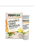 YOUPLUS Vitamin C Çinko Propolis 20 Efervesan Tablet - 1