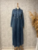 25Y61540 ELBİSE KOT ÖNÜ CEPLİ thumbnail 6