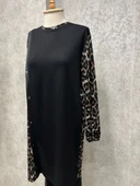 25Y3295 TUNİK KOL LEOPAR DETAYLI - 10