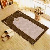 Seccade Diz Ağrıtmayan Yumuşak Halı Seccade ve Namazlık thumbnail 5