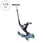 Globber Go Up Deluxe Işıklı Scooter - Pastel Mavi thumbnail 1