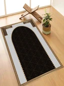 Seccade Yumuşak Süngerli Diz Acıtmaz Kalın Halı Seccade thumbnail 1