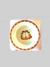 GARFIELD TEKLİ MAMA VE SU KABI TURUNCU thumbnail 1
