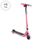 Globber One K E-Motion 6 - Işıklı Elektrikli Scooter - Mercan Pembesi - 1