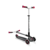 Globber Master Işıklı Katlanabilir Scooter - Siyah / Kırmızı - 3
