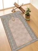 Seccade Diz Ağrıtmayan Yumuşak Halı Seccade Namazlık thumbnail 1