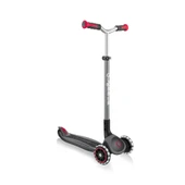 Globber Master Işıklı Katlanabilir Scooter - Siyah / Kırmızı - 2