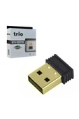 TRIO W102 300 Mbps Kablosuz Usb Adaptör, Wifi Adaptör , Wifi Dongle (Win10/11 Tak Çalıştır) - 2
