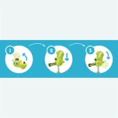 Globber Dino T-Bar Aksesuarı - Yeşil - 6