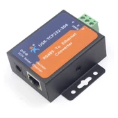 USR-TCP232-304 Rs485 to Ethernet Çevirici Modül  Metal Kutu Endüstriyel Tip Seri Port Sinyal Çevirici Haberleşme Otomasyon Plc Akıllı Ev Uzaktan Kontrol Trafik Tarım Üretim İzleme thumbnail 4