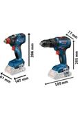 Bosch Gdx Gsr 18 V 2x5,0 Ah - 3