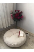 Lavinia Puf Krem Mini Yer Minder Yer Puf 60x60 Cm - 1