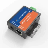 USR-TCP232-304 Rs485 to Ethernet Çevirici Modül  Metal Kutu Endüstriyel Tip Seri Port Sinyal Çevirici Haberleşme Otomasyon Plc Akıllı Ev Uzaktan Kontrol Trafik Tarım Üretim İzleme thumbnail 6
