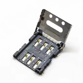 Nano Sim Kart Soket  Micro 6 Pin Açılabilir Kilitli Kapak Gsm Akıllı Saat Apple iPhone Cep Telefonu iPad GPS Navigasyon - 5