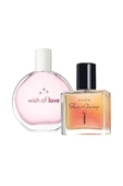 AVON Wish Of Love Edt 50 ml + Far Away Edp 30 ml Kadın Parfüm Seti SDFL51JKSDFFSD4 - 1