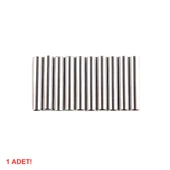 Çelik Sensör Başlığı 6x30mm Kılıf  Sıcaklık Isı Sensör Kutusu Metal Tüp Boru D818b20 Ntc Lm35 PT100 Koruyucu - 4