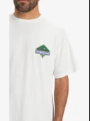 Quiksilver Crystal Jet Erkek Beyaz Tişört EQYZT08023 Beyaz thumbnail 3