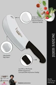 LAZBİSA İncisive Serisi Mutfak Bıçak Börek Bıçağı Pizza Pide Bıçağı Kıyma Bıçağı ( Mft-1248) - 3