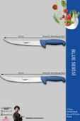 LAZBİSA Blue Serisi Mutfak Bıçak Seti Et Balık Tavuk Açma Bıçağı 2 Li Set ( Mft-896) - 2