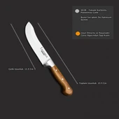 Lazbisa Kitchen Knife Set Meat Bone Mincer Swimming Peeling Fruit Vegetable Butcher Knife ( Y ) - 4