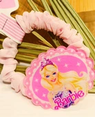 Monalisa Home Lüks Barbie Figürlü Tül Lastik Toka - 1