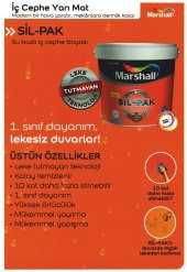 MARSHALL SİL-PAK 2.5LT=3.5KG-10 Kat Daha Fazla Silinebilir-Leke Tutmayan Teknoloji-Yüksek Örtücülük - 4